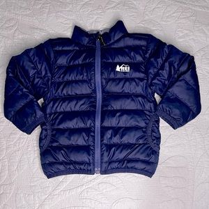 REI Co-op Reversible Down Jacket - Infants'/Toddlers 18-24 Months Blue